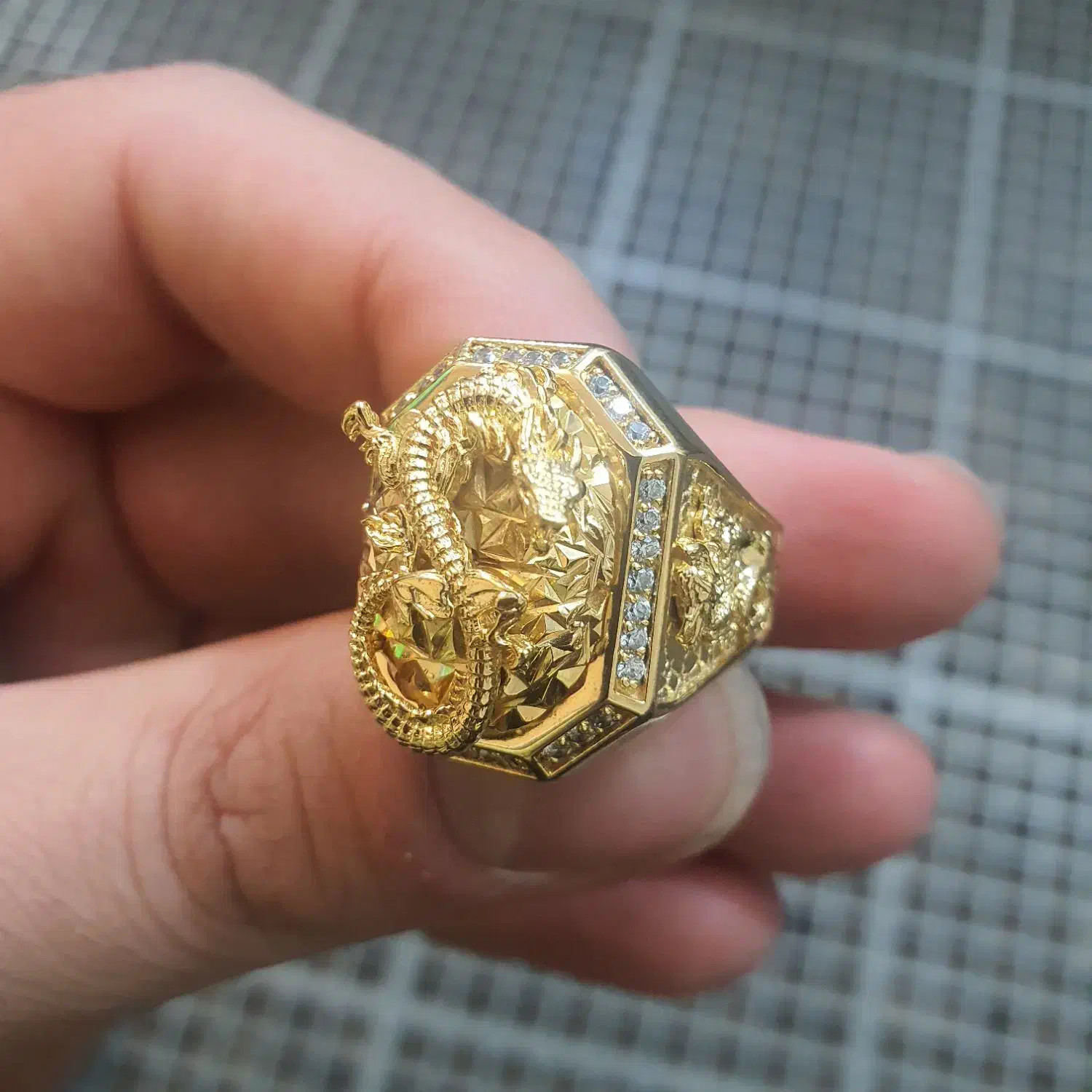 انگشترمردانه/ انگشتر طلا/ انگشتر نقره/انگشتر اژدها|جواهرات|تهران, سنگلج (شاپور)|دیوار