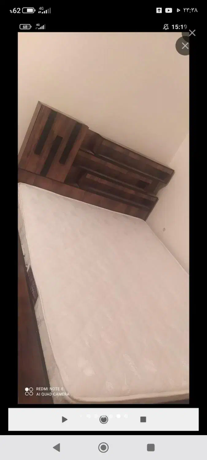 سروس خواب دونفره تمیز وشیک|تخت و سرویس خواب|دوگنبدان, |دیوار