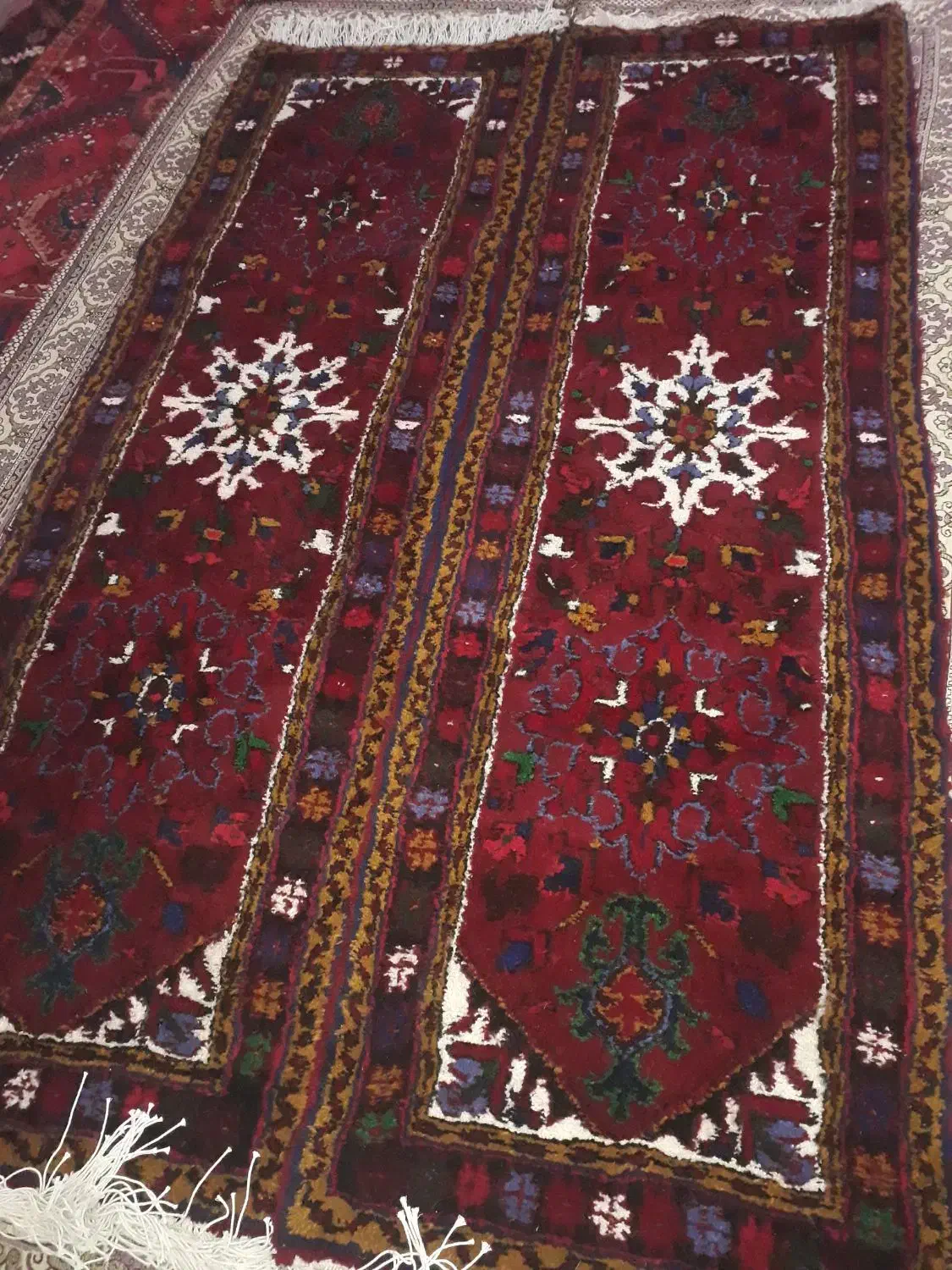 فرش کناره دست باف|فرش|اهر, |دیوار