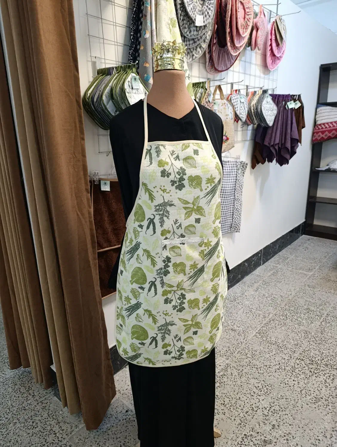 سرویس آشپز خانه.پیشبند|سفره، حوله، دستمال آشپزخانه|گرگان, |دیوار