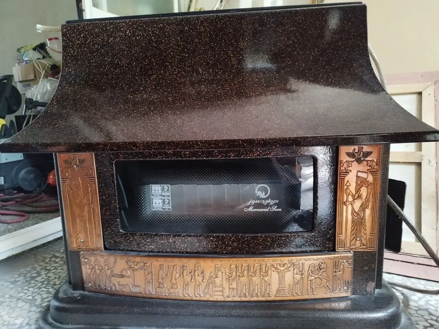 بخاری گازی مروارید سوز شومینه ای|بخاری، هیتر، شومینه|لاهیجان, کوی آزادگان|دیوار