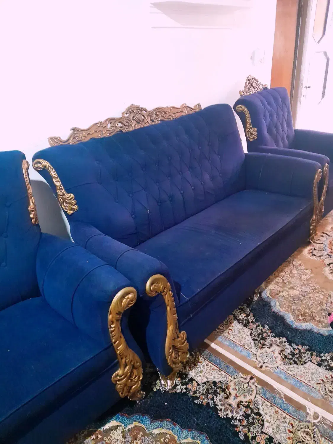 مبل هفت نفره|مبلمان خانگی و میز عسلی|لاهیجان, لاشیدان|دیوار