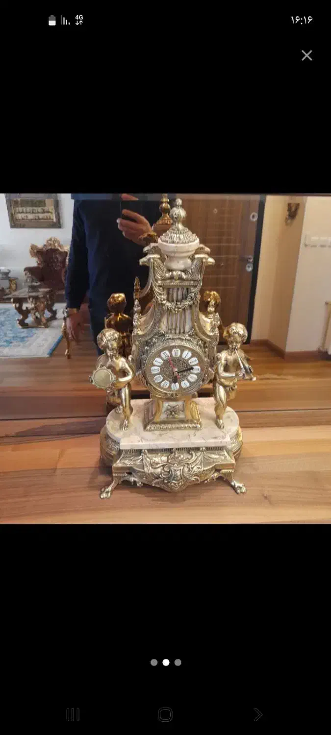 شمعدان وساعت|ساعت دیواری و تزئینی|الیگودرز, |دیوار