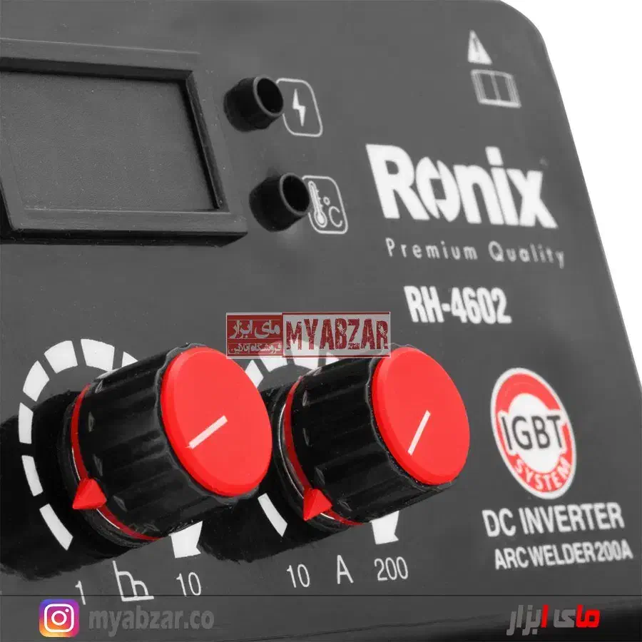 دستگاه جوش رونیکس ۲۰۰ امپر مدل ۴۶۰۲ اصلی|ابزارآلات|تهران, حسن‌آباد|دیوار