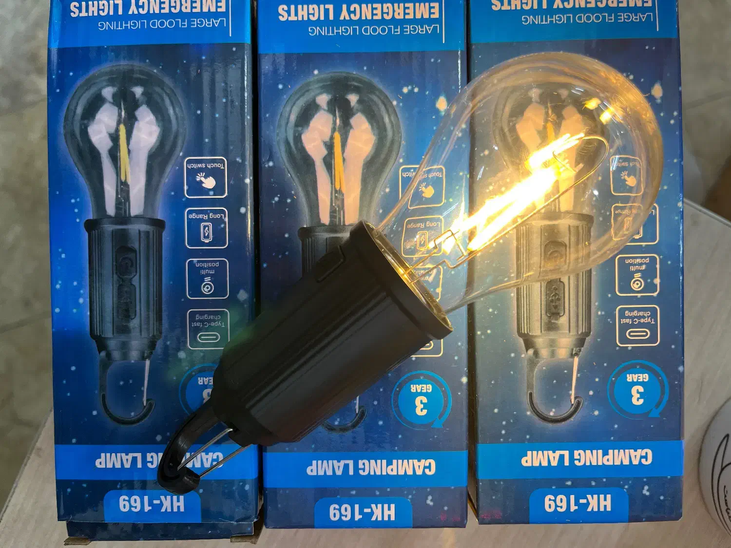 کمپ لایت/لامپ ادیسونی/عمده|لامپ و چراغ|تهران, افسریه جنوبی|دیوار