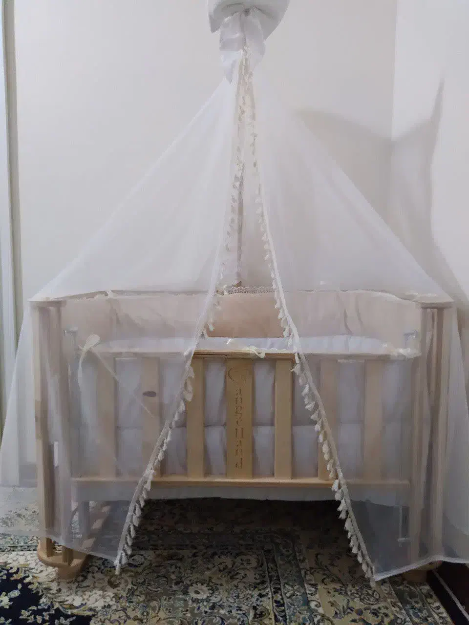 تخت گهواره کودک برند آنجل لند|تخت و سرویس خواب|ری, شهرری|دیوار