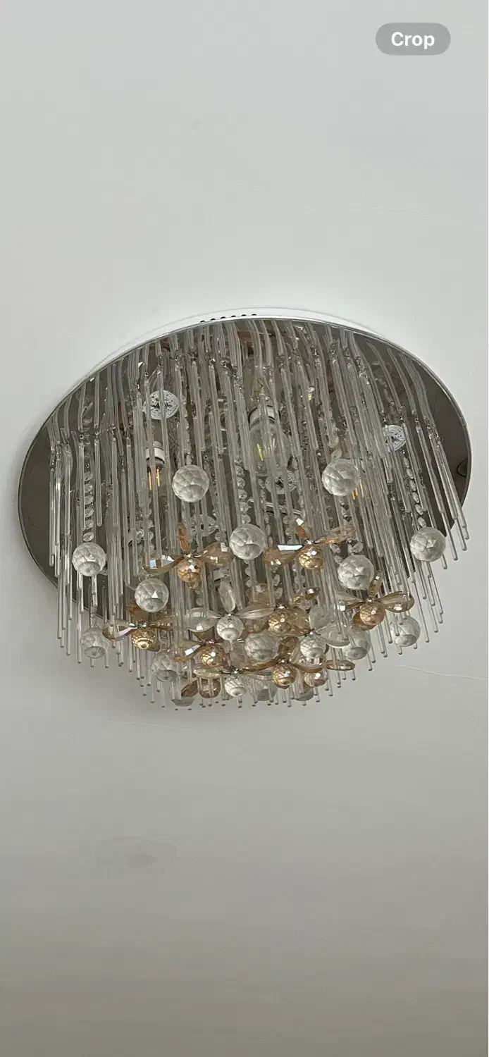 تعدادی لوستر با لامپ و فلش موسیقی و کنترل دار|لوستر و چراغ آویز|شیراز, هفت تنان|دیوار