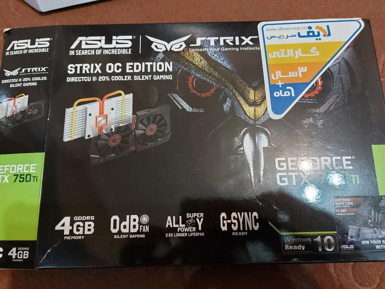 کارت گرافیک ایسوس STRIX-GTX750TI-4G|قطعات و لوازم جانبی رایانه|اصفهان, کارلادان|دیوار