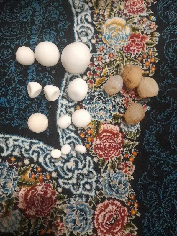 ۱۲عدد سنگ اسیاب سفید|جواهرات|بستان آباد, |دیوار