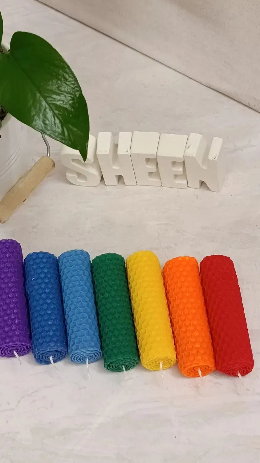 شمع های 7چاکراه|صنایع دستی و سایر لوازم تزئینی|تهران, چوب تراش|دیوار