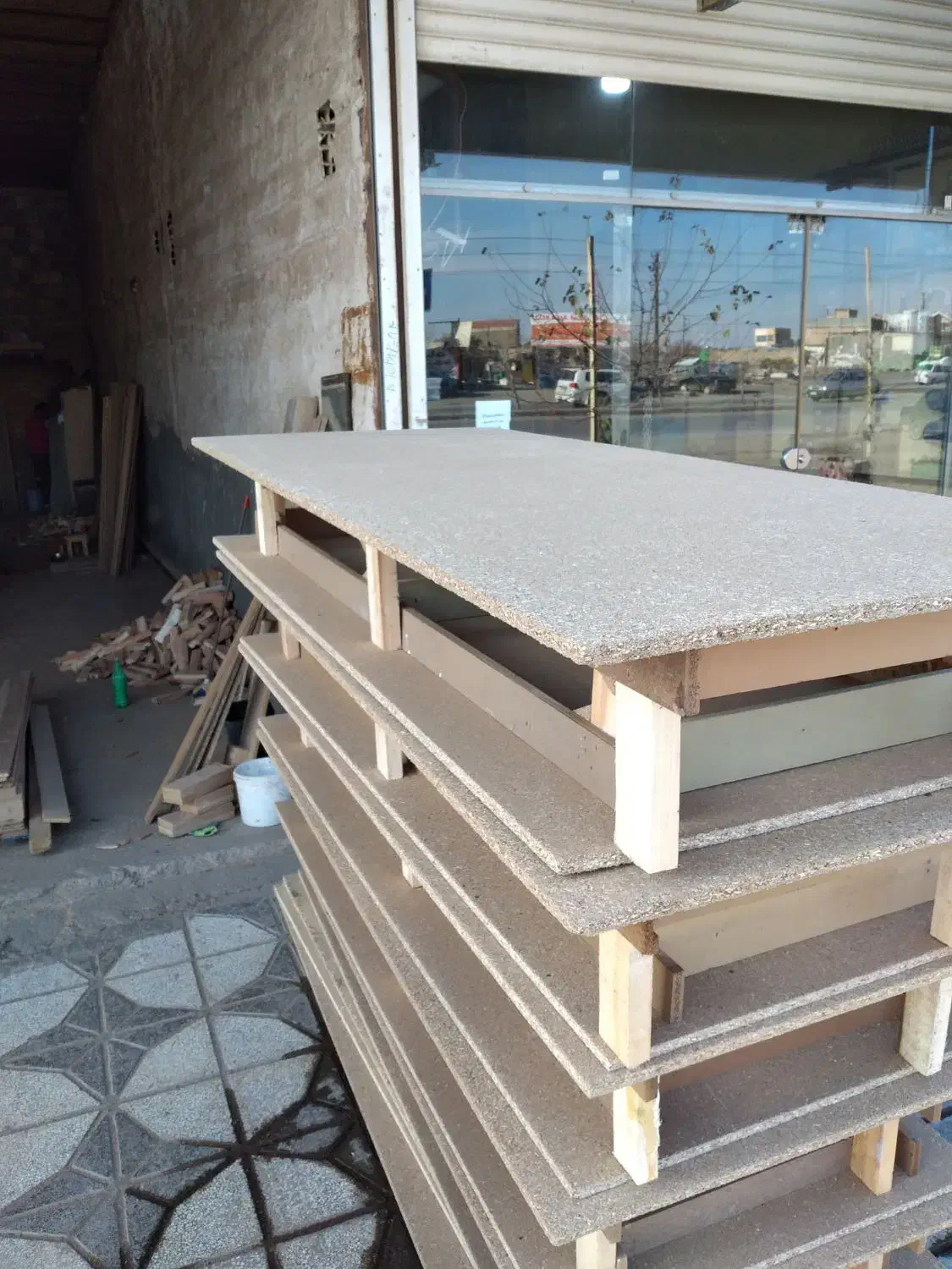 کف تخت نوپانی زیر تشکی|تخت و سرویس خواب|مشهد, گرجی علیا|دیوار