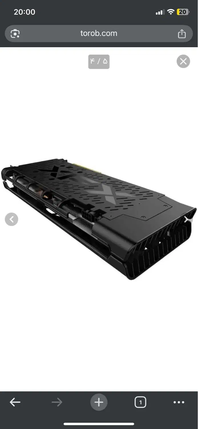 XFX AMD Radeon RX 5700 XT 8GB GDDR6 THICC III|قطعات و لوازم جانبی رایانه|شهرکرد, |دیوار