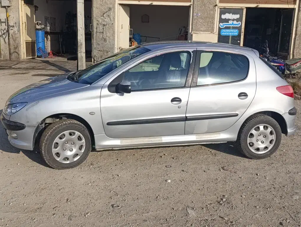 پژو ۲۰۶ تیپ ۲ مونتاژ فرانسه|خودرو سواری و وانت|گنبد کاووس, |دیوار