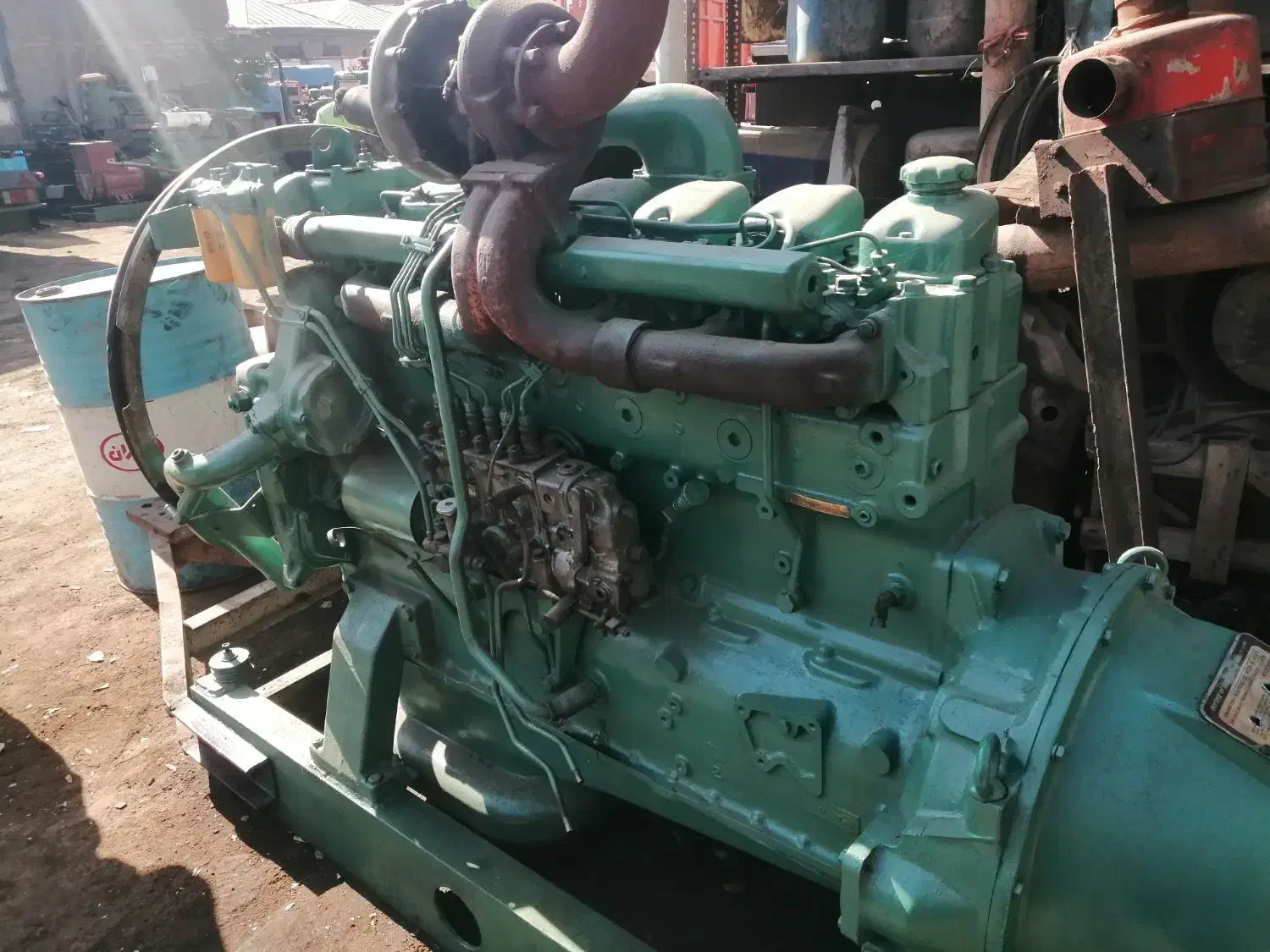 موتور ولوو 279 جعبه کامپیوتری و موتور ماک 250|ماشین‌آلات صنعتی|همدان, |دیوار