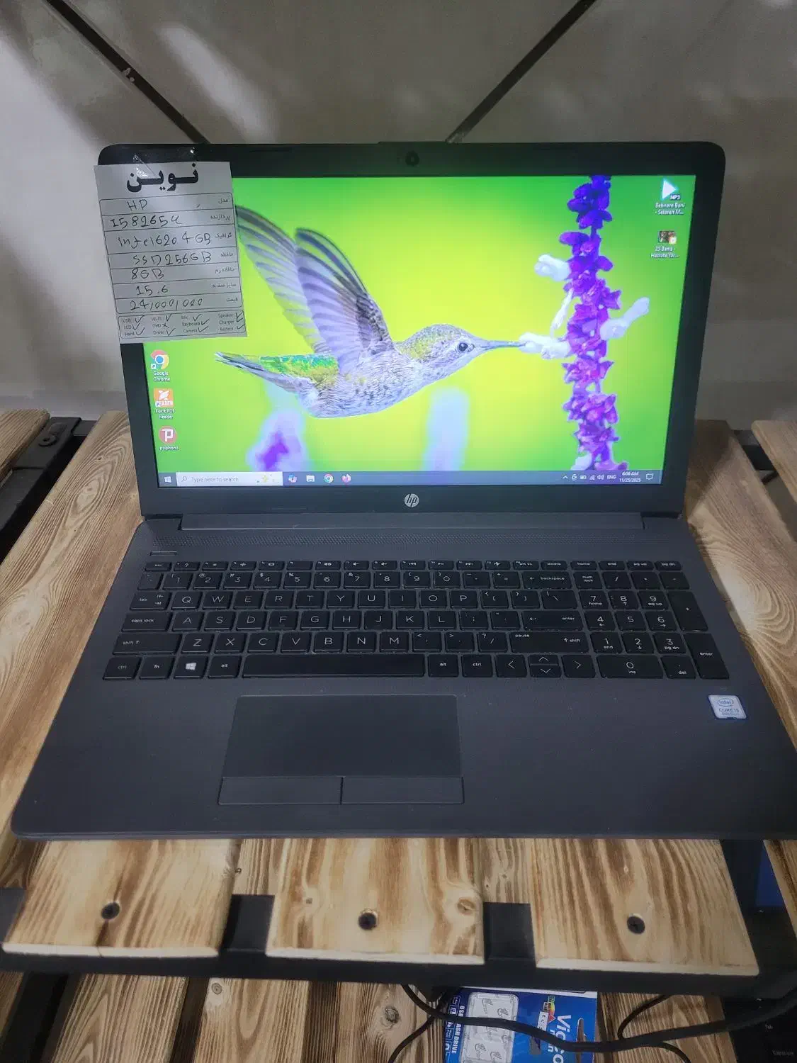 لپ تاپ HP نسل 8 بسیار سالم|رایانه همراه|ملایر, |دیوار