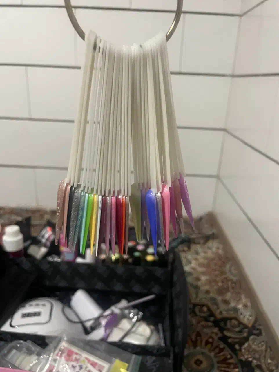 وسایل کاشت ناخن|آرایشی، بهداشتی، درمانی|قم, نیروگاه|دیوار