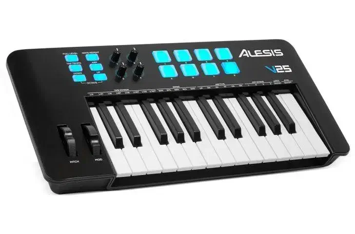 Alesis v25 mk2 میدی کنترلر|پیانو، کیبورد، آکاردئون|کرج, برغان|دیوار