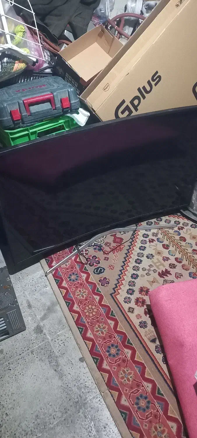 تلویزیون ۴۹ سامسونگ  کارتن تلویزیون  ظبط|تلویزیون و پروژکتور|کرج, حصارک پایین|دیوار