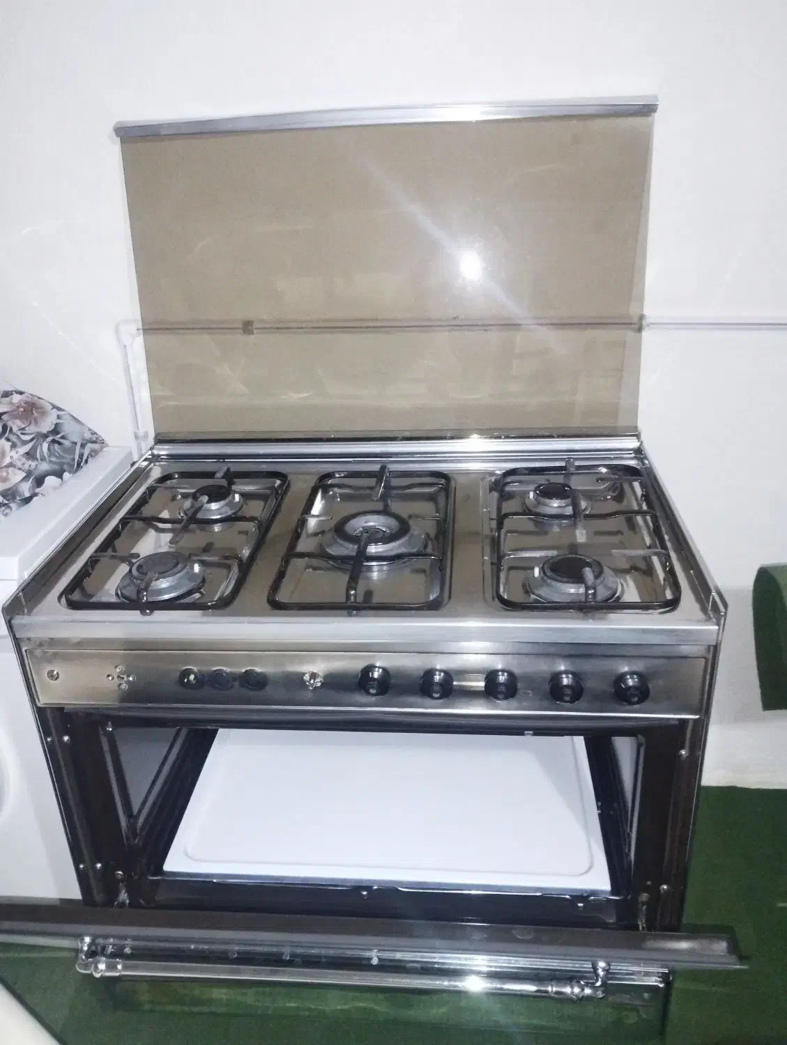 فر گاز تمام استیل|اجاق گاز و لوازم برقی پخت‌وپز|سلماس, |دیوار