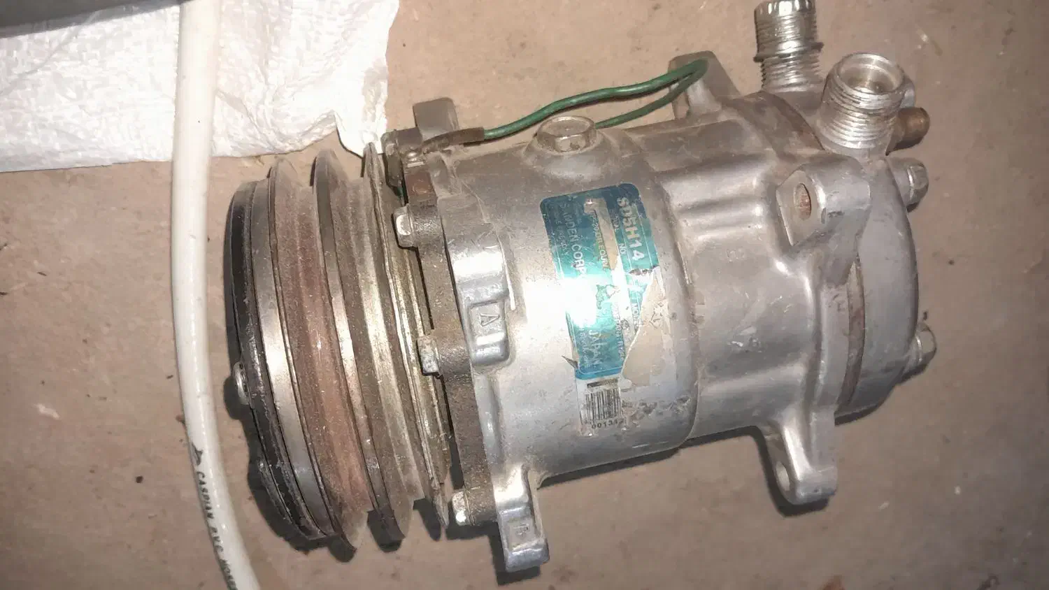 کمپرسور کولر ماشین سنگین|قطعات یدکی و لوازم جانبی|زرین دشت (فارس), |دیوار