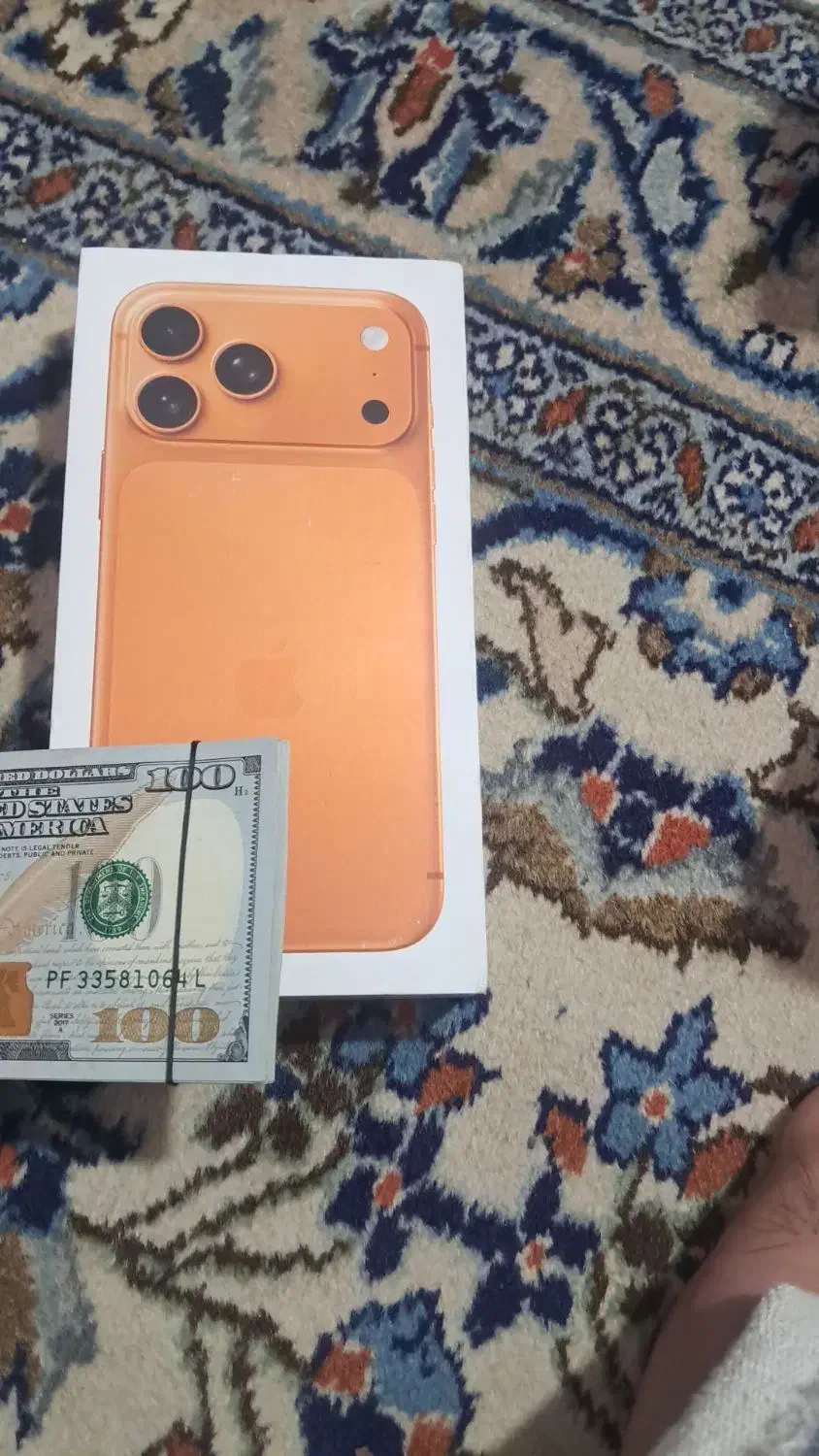 فروش ایفون ۱۷ پرومکس ریجستر شده ۲۵۶ zza|موبایل|شیراز, سینما سعدی|دیوار