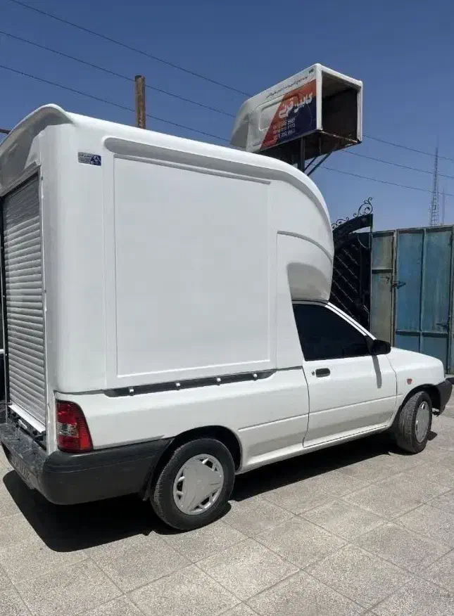 کابین عقب پرایدی کرکره جکی اتاق دولنگه ۱۴۰|قطعات یدکی و لوازم جانبی|بندرعباس, |دیوار