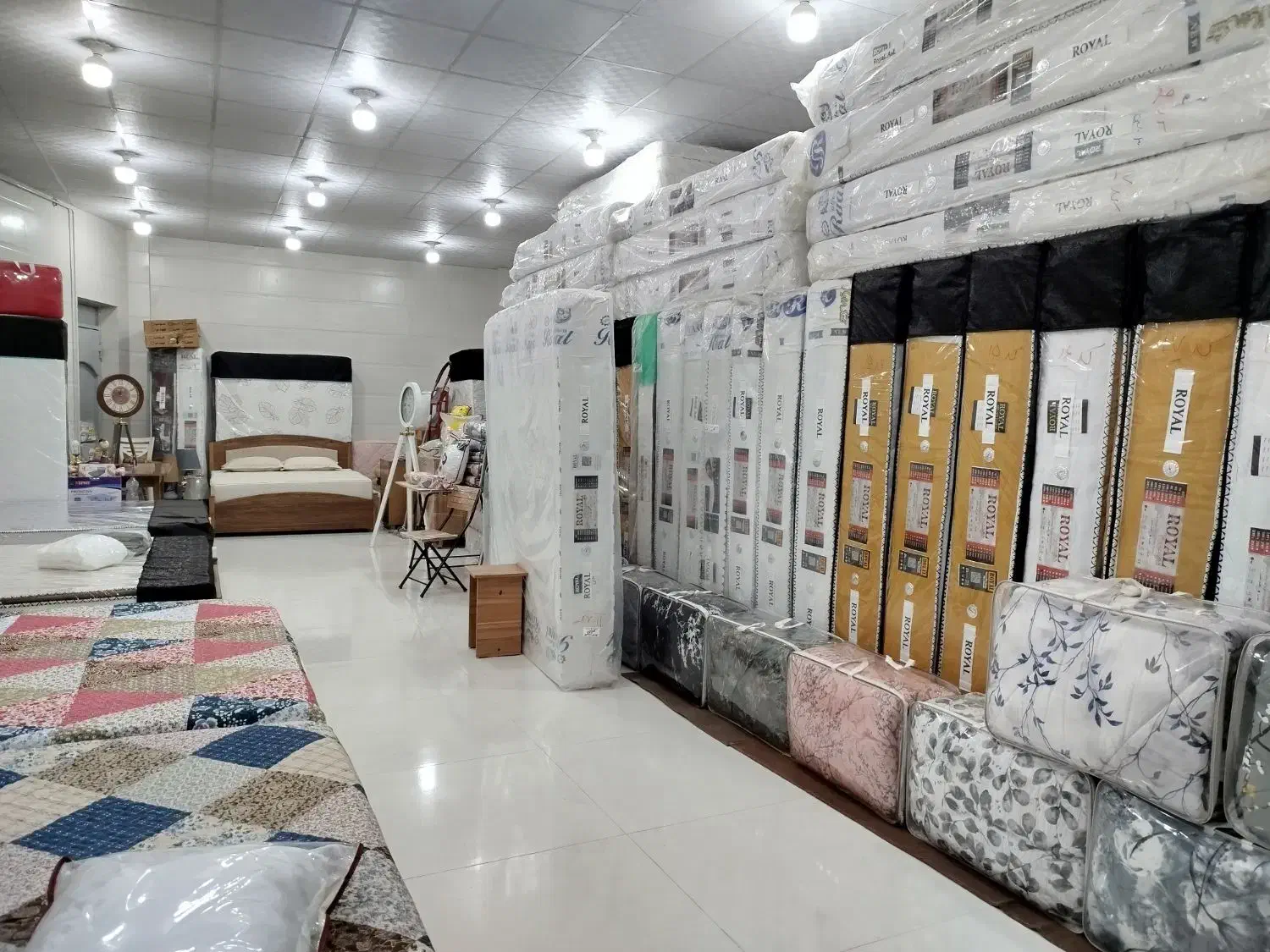 تختخواب دونفره تمام ام دی اف فقط 8 میلیون تومان|تخت و سرویس خواب|گرگان, |دیوار