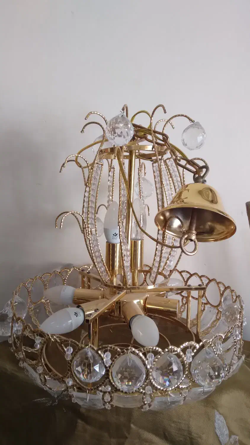 لوستر|لوستر و چراغ آویز|لنجان, |دیوار