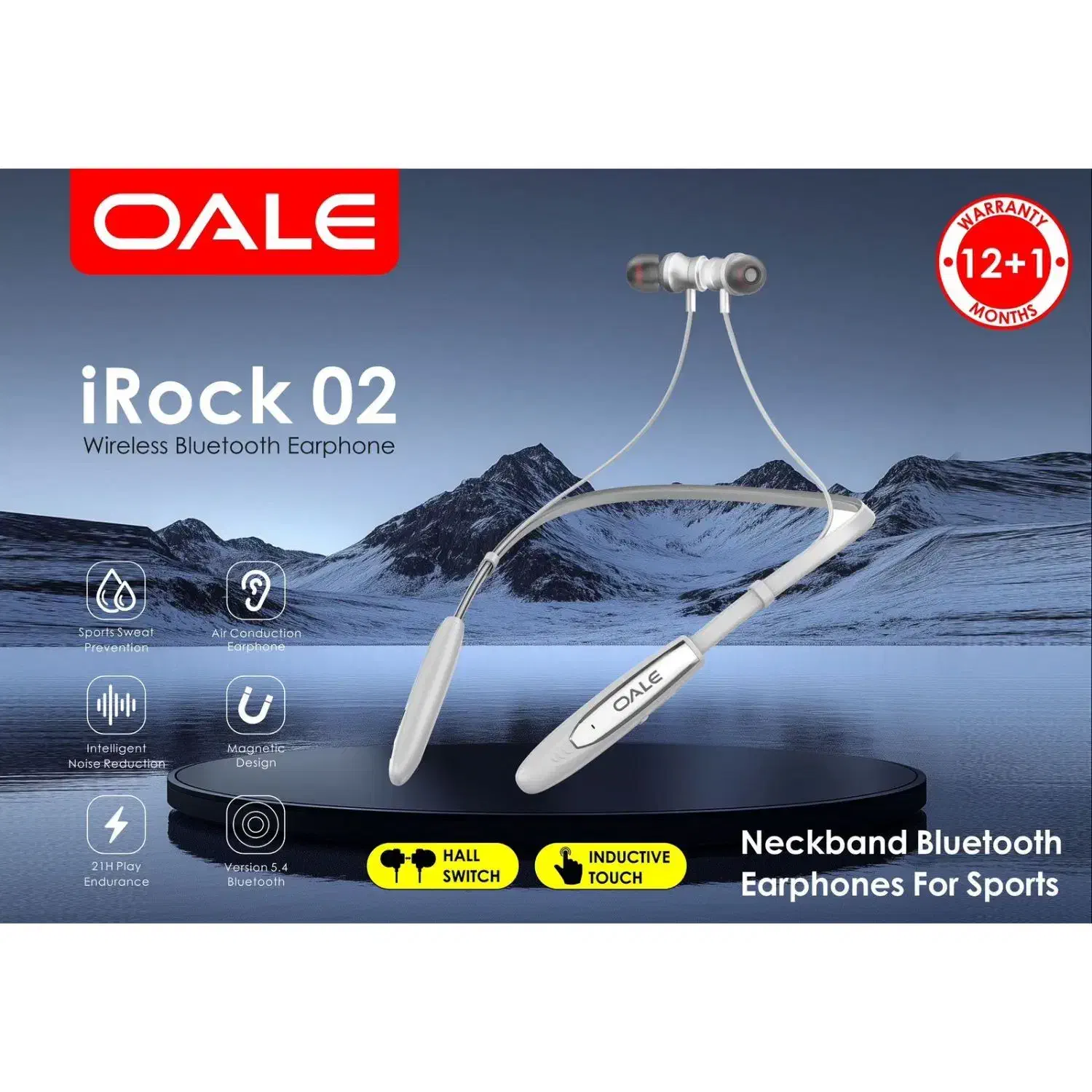 هندزفری گردنی اوآلی مدل irock2|لوازم جانبی موبایل و تبلت|اهواز, کمپلو جنوبی|دیوار