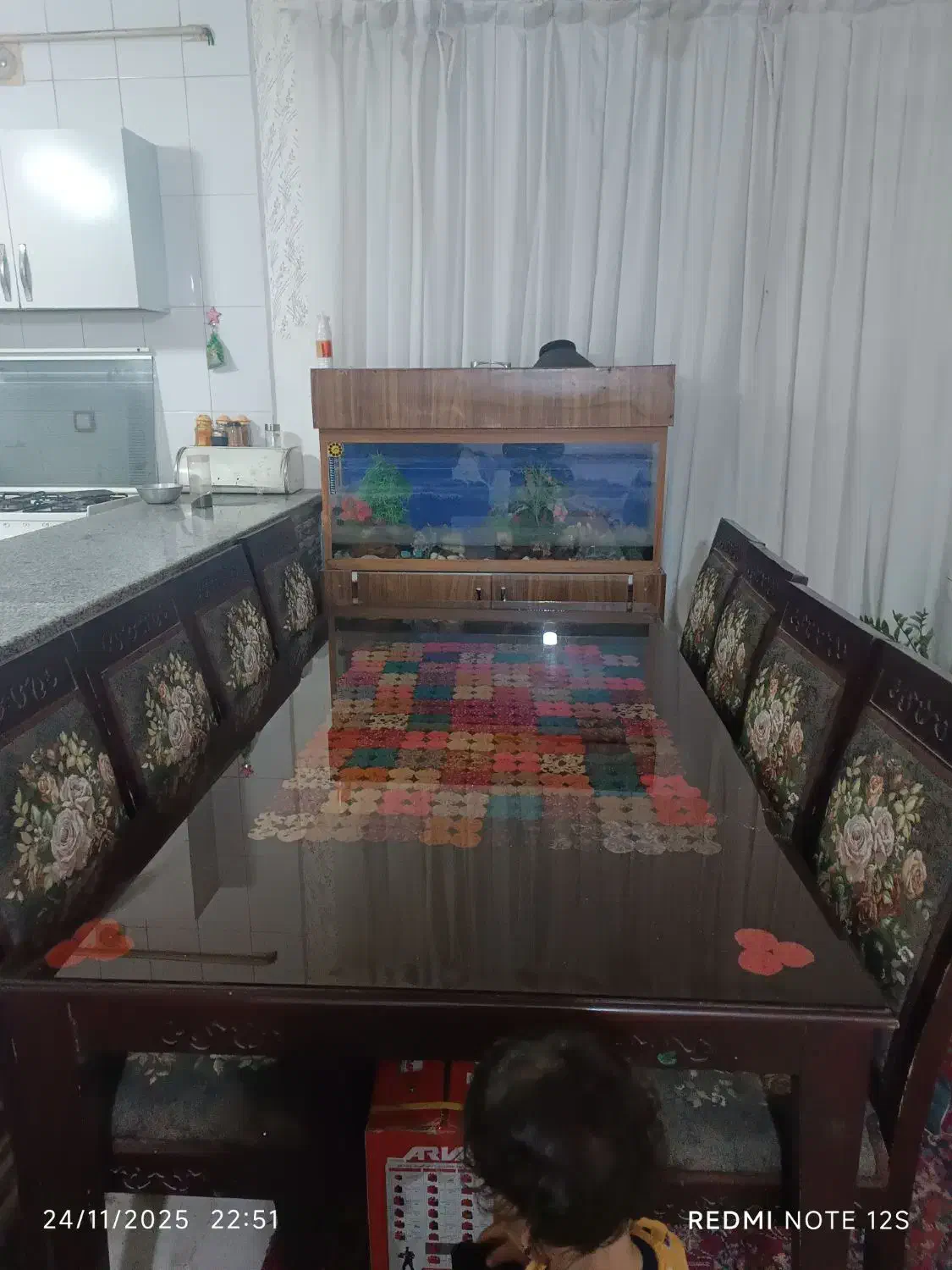 میز نهار خوری|میز و صندلی غذاخوری|کوهدشت, |دیوار