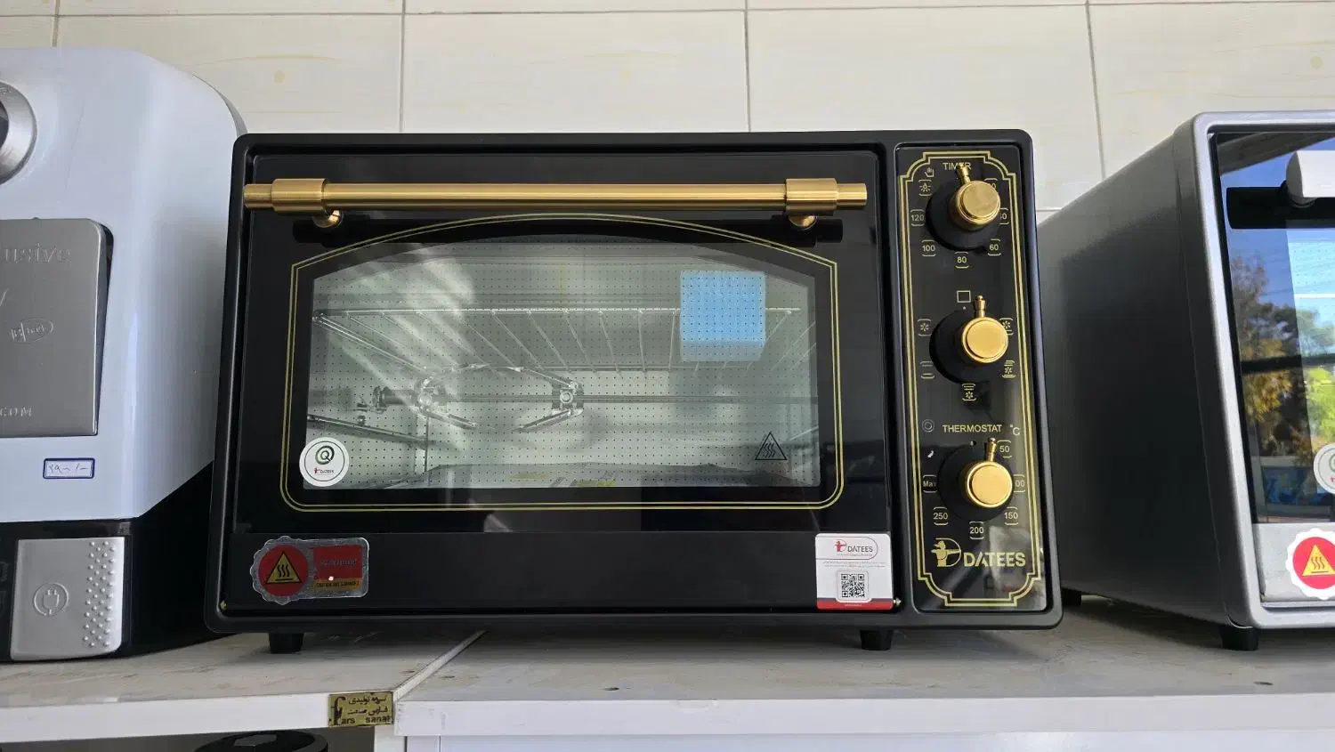 فروش انواع آون توستر 32 لیتری برند معتبر داتیس|اجاق گاز و لوازم برقی پختوپز|شیراز, شیخ علی چوپان|دیوار