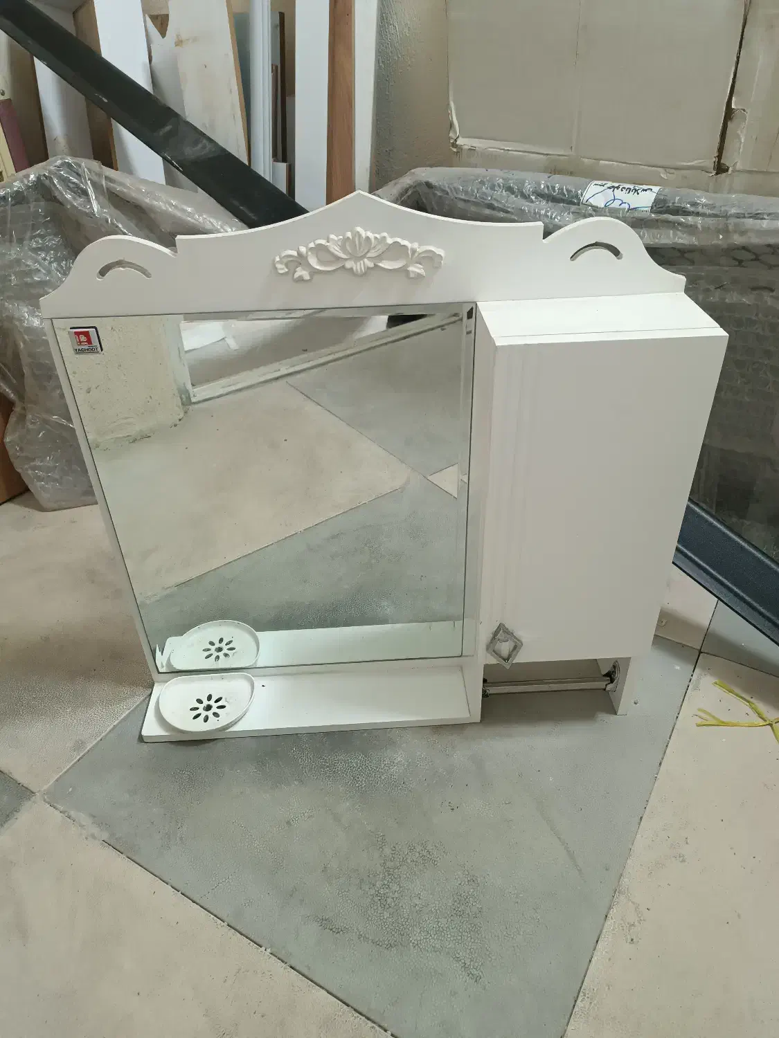 اینه حموم|لوازم سرویس بهداشتی|شیراز, گلشن|دیوار