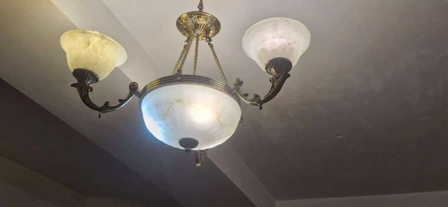 لوستر برنز|لوستر و چراغ آویز|پردیس, فاز ۸|دیوار