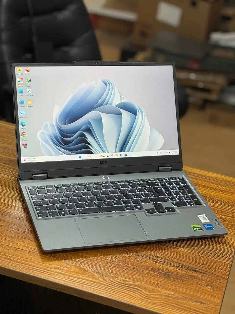 لپتاپ حرفه ای LENOVO LOQ 15 رم 24 گیگابایت RTX4050|رایانه همراه|شیراز, ملاصدرا|دیوار