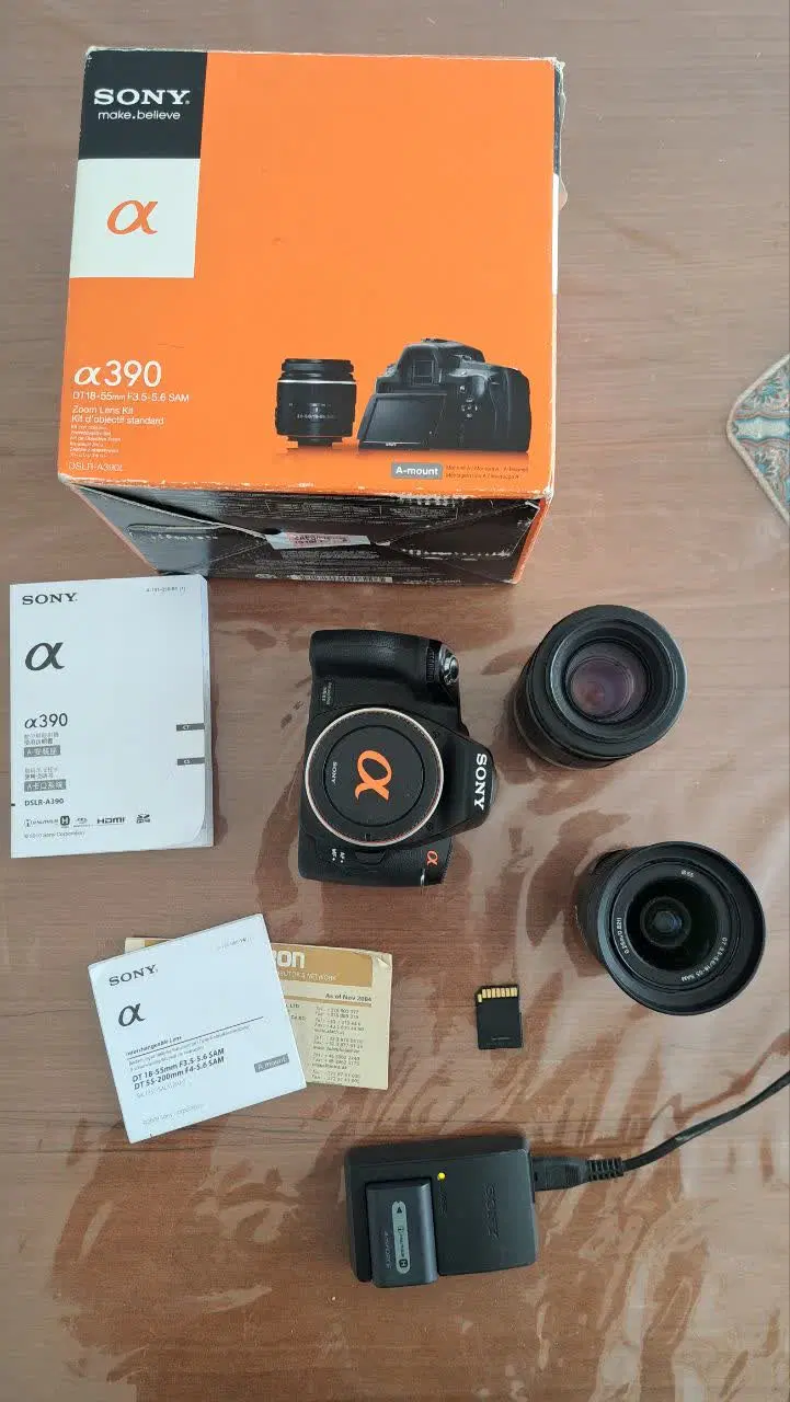 Sony Alpha 390|دوربین عکاسی و فیلم‌برداری|تهران, مولوی|دیوار