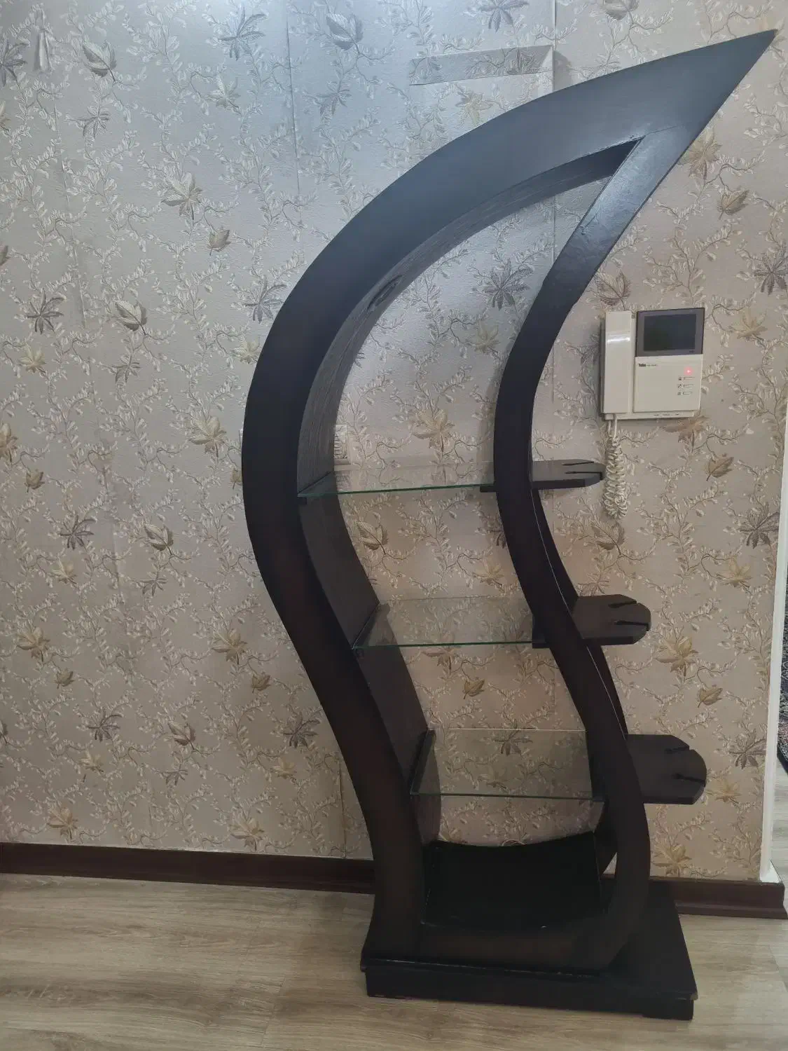 استند ۳طبقه چوبی|کتابخانه، شلف، قفسههای دیواری|بندرعباس, |دیوار