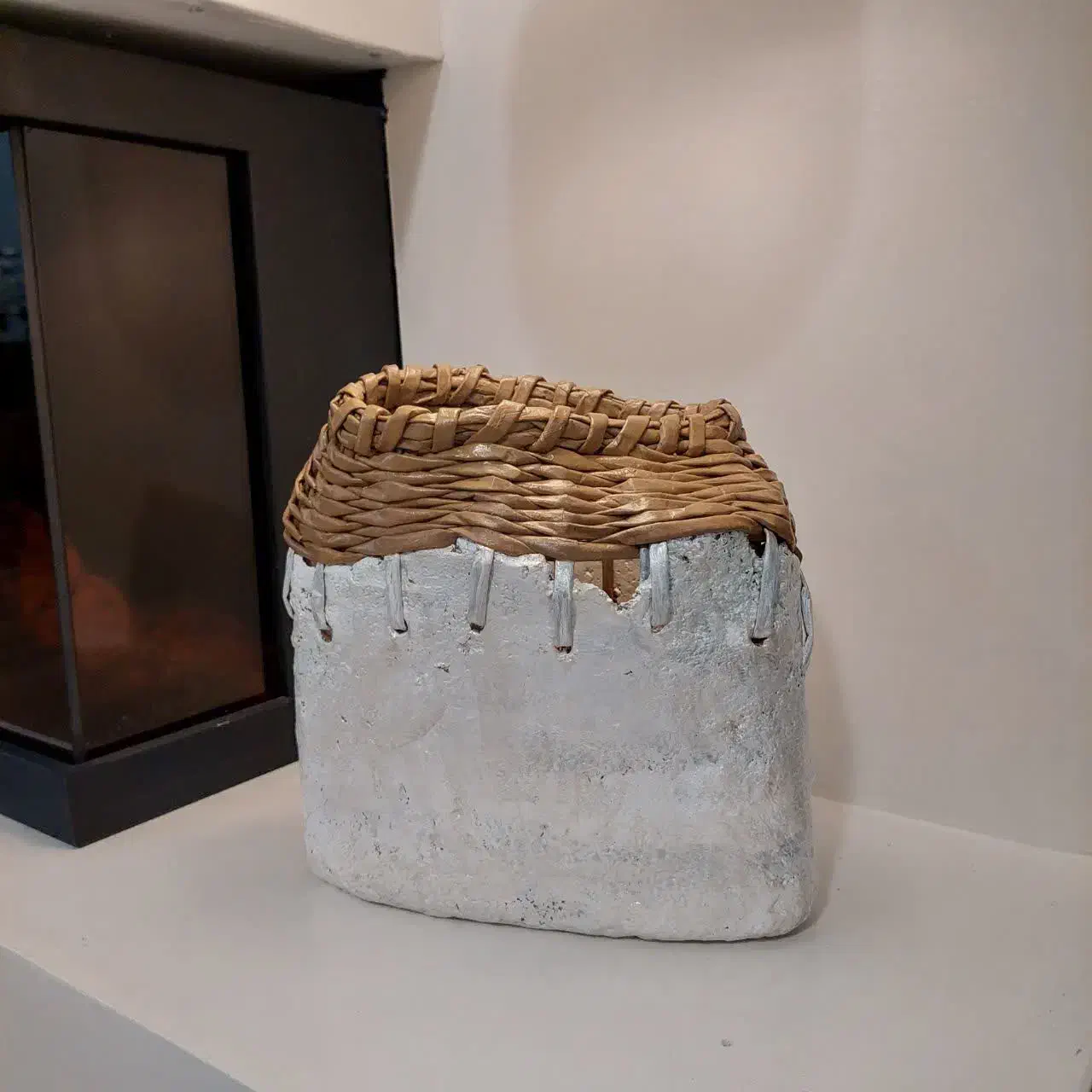 ظروف حصیر بافت|صنایع دستی و سایر لوازم تزئینی|تهران, چوب تراش|دیوار