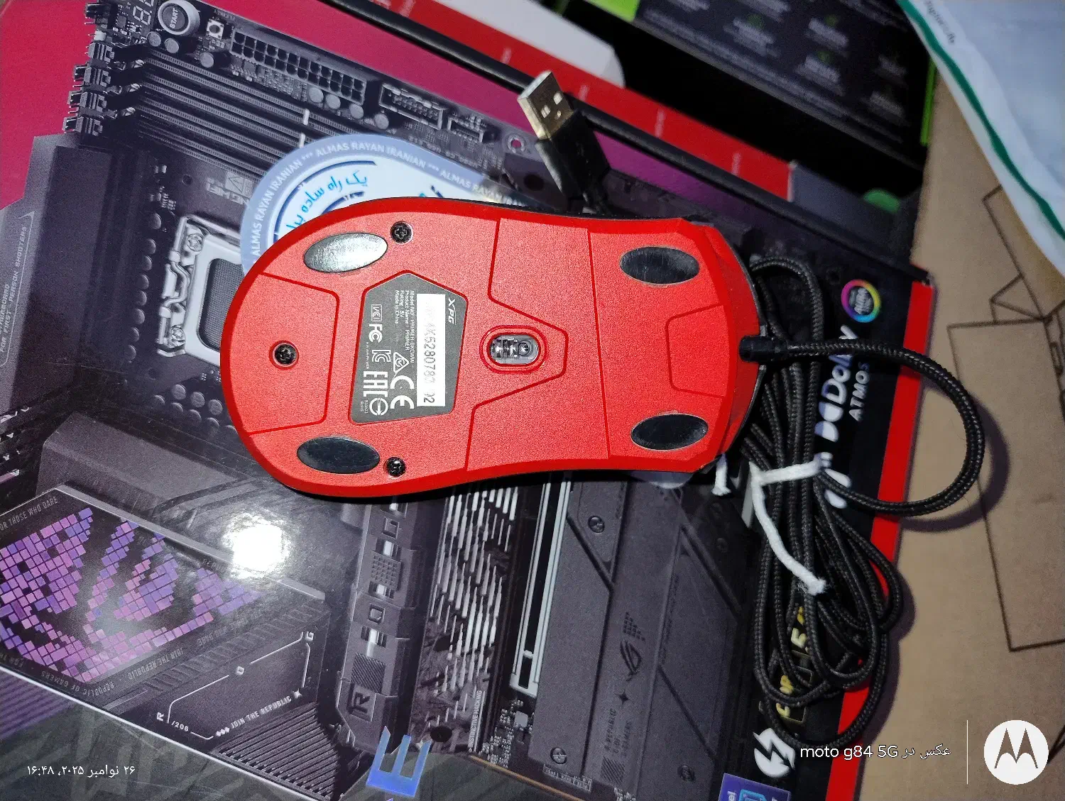 2عدد موس پریمرXPGوMSI GM41|قطعات و لوازم جانبی رایانه|تهران, شمیران‌نو|دیوار