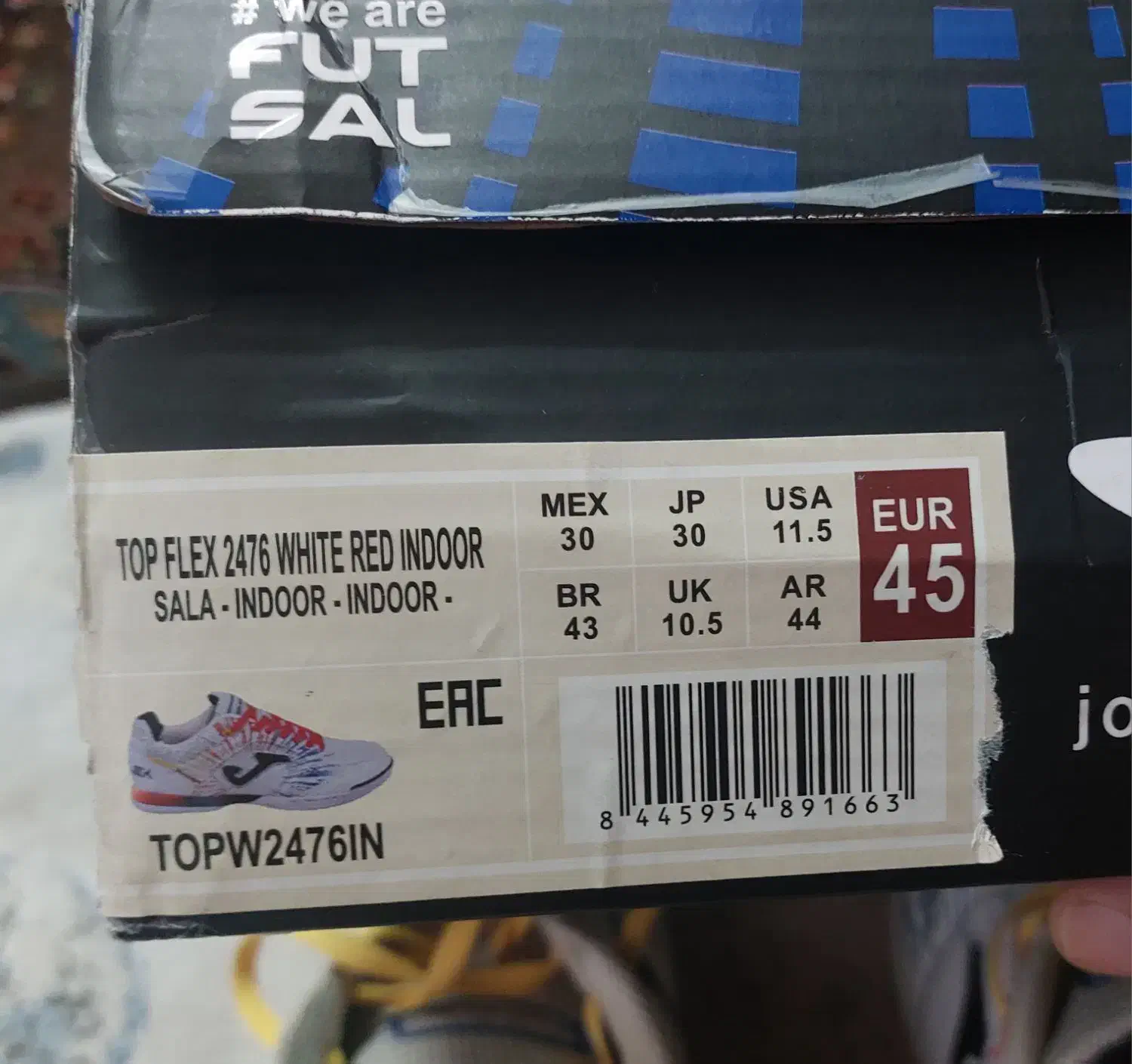 کفش فوتسال جوما تاپ فلکس|کیف، کفش، کمربند|شهریار, شهرک نماز (دینار آباد)|دیوار