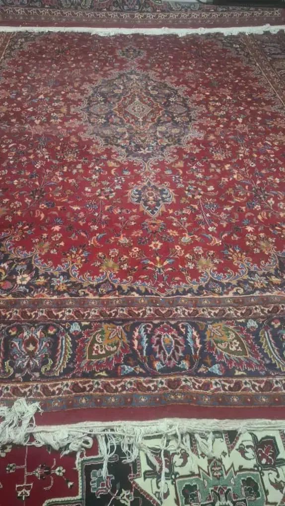 فرش دست بافت قدیمی ورامین|فرش|ورامین, ورامین|دیوار