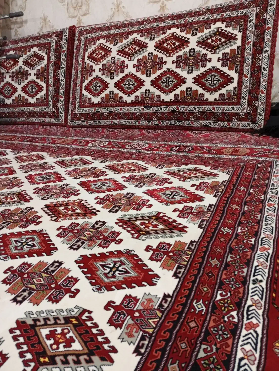 قالی|فرش|بندر ترکمن, |دیوار