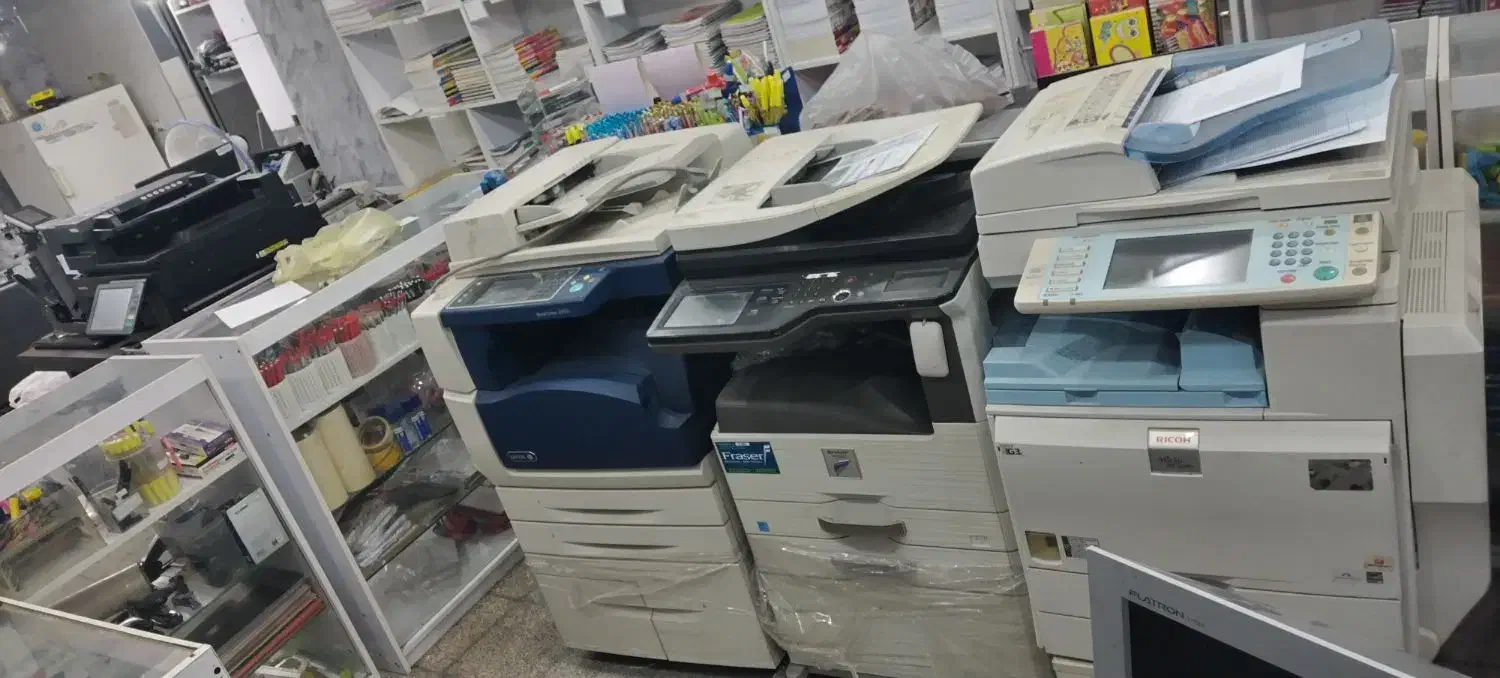 دستگاه فتوکپی رنگی و سیاه سفید|پرینتر، اسکنر، کپی، فکس|خرم‌آباد, |دیوار