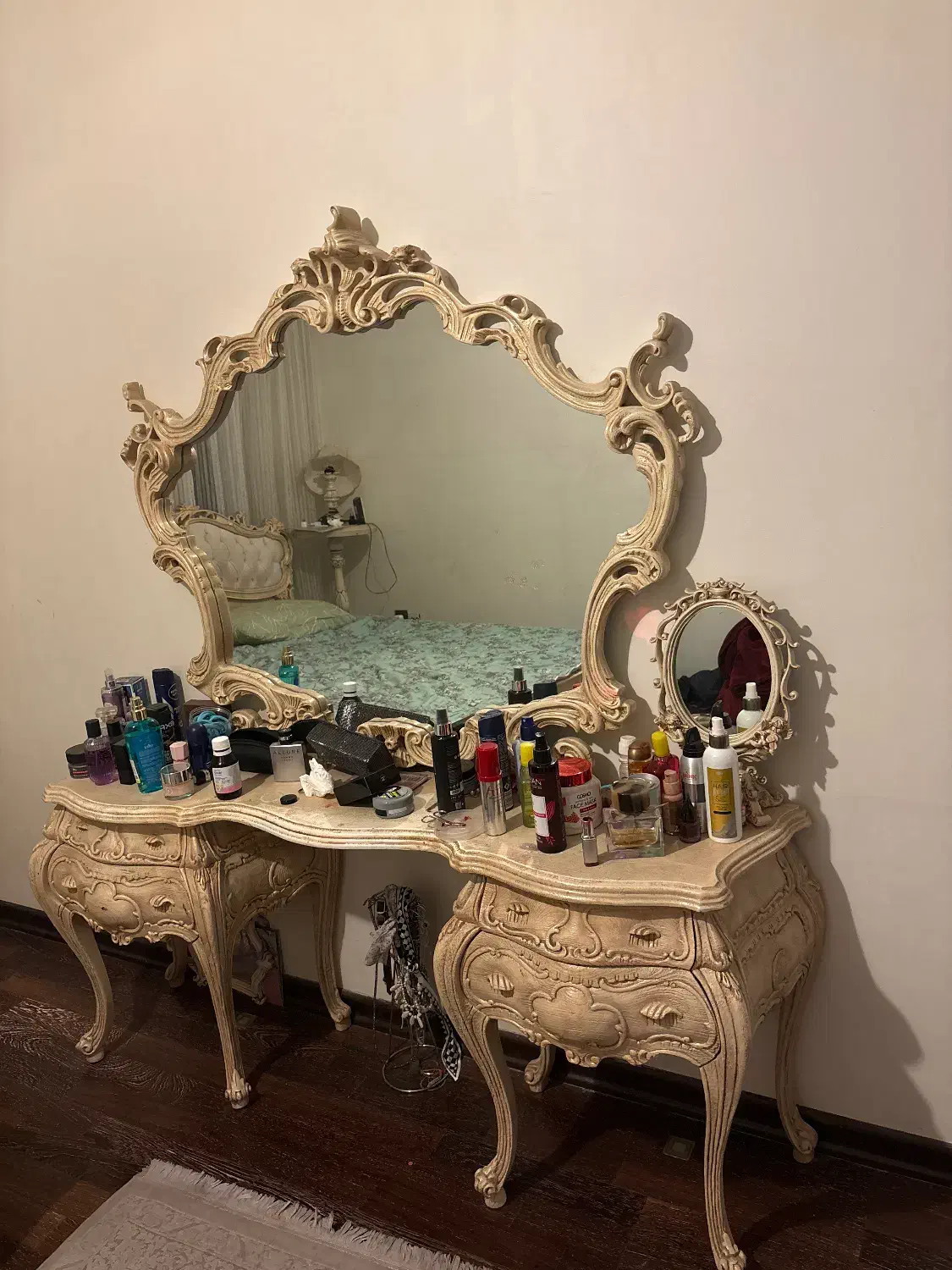 تخت خواب دو نفره ۱۸۰|تخت و سرویس خواب|تهران, امانیه|دیوار