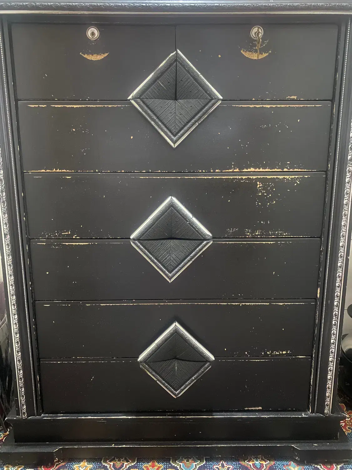 دراور چوبی|جاکفشی، کمد، دراور|بروجرد, |دیوار