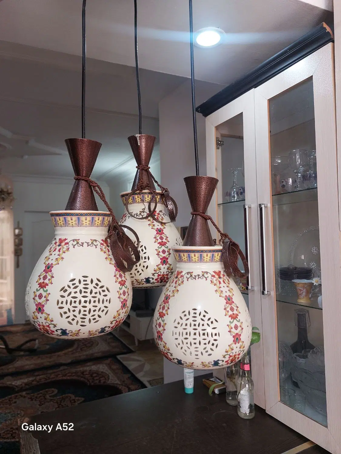 لوستر آشپزخانه طرح چینی نشکن|لوستر و چراغ آویز|تهران, بهداشت|دیوار