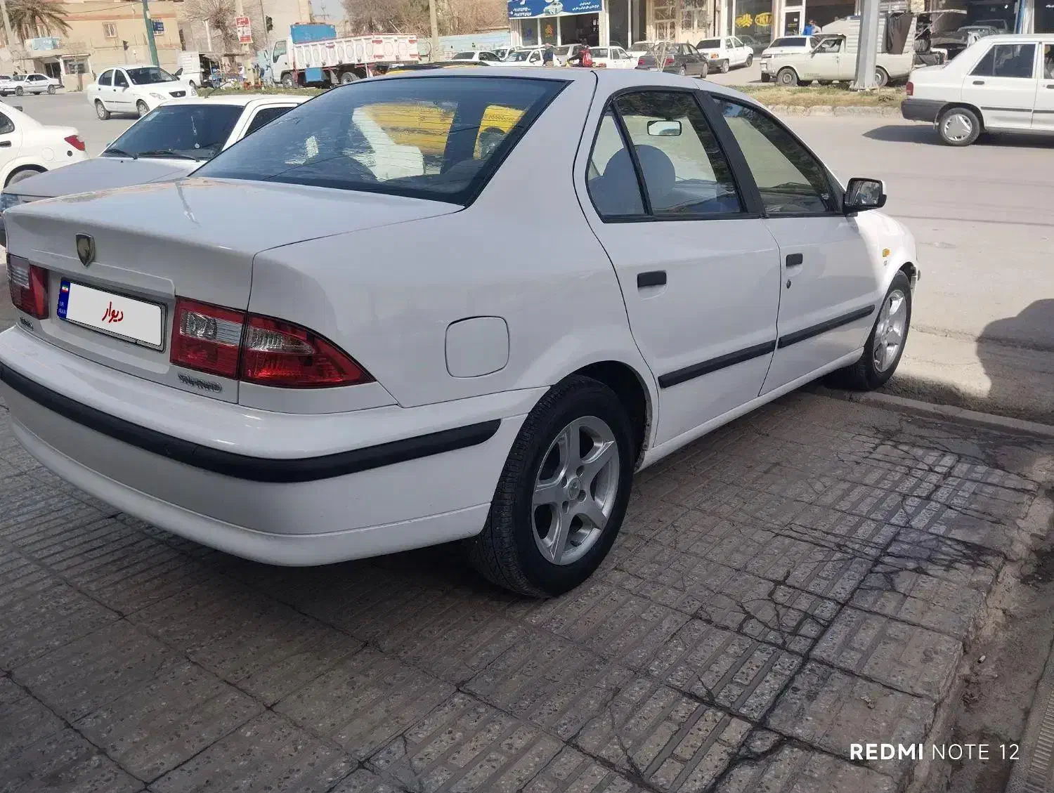 سمند مدل 93تک سوز|خودرو سواری و وانت|سرپل ذهاب, |دیوار