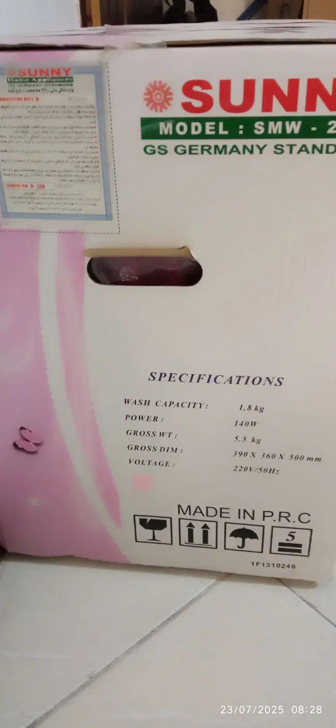 مینی واش نونو.۲۷۵۰۰۰۰تومان|ماشین لباسشویی و خشککن لباس|خمینیشهر, |دیوار