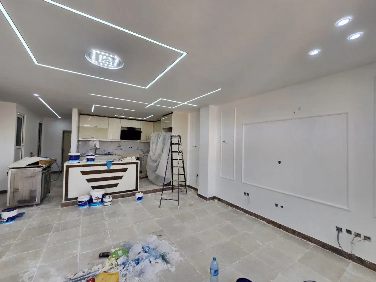 نقاشی کناف و ساختمان و دکوراسیون داخلی|خدمات پیشه و مهارت|جم, |دیوار