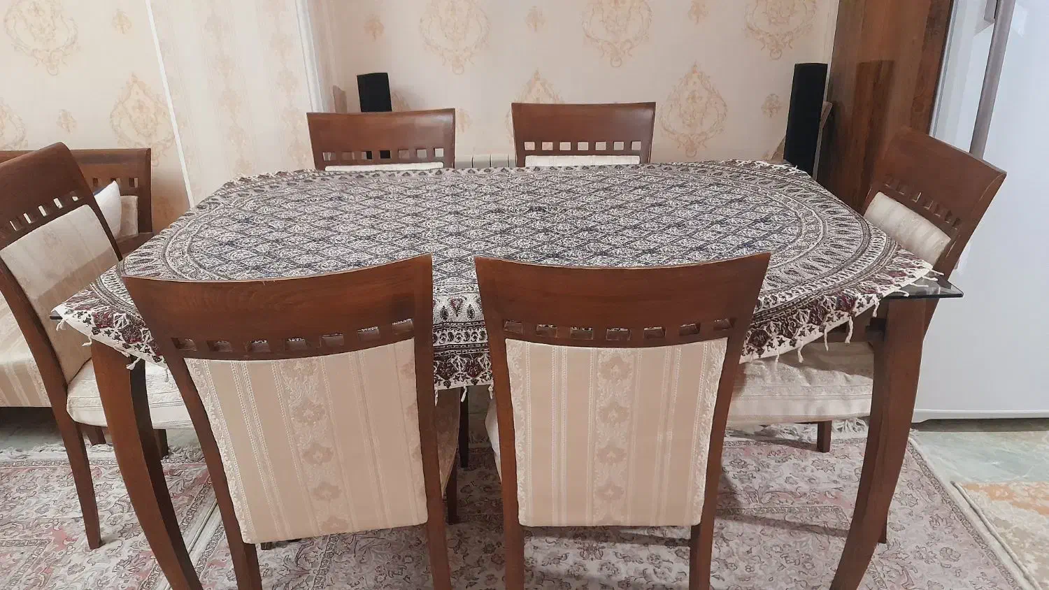 مبلمان و ناهار خوری چوب راش|مبلمان خانگی و میز عسلی|مشکیندشت, |دیوار