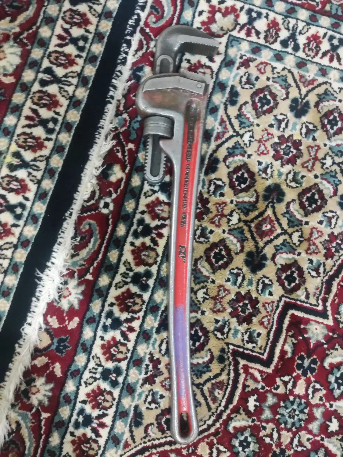 آچار لوله گیر آمریکایی سایز24|ابزارآلات|خرمآباد, |دیوار